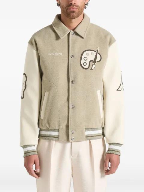 Le Galerie varsity jacket by MANIERE DE VOIR