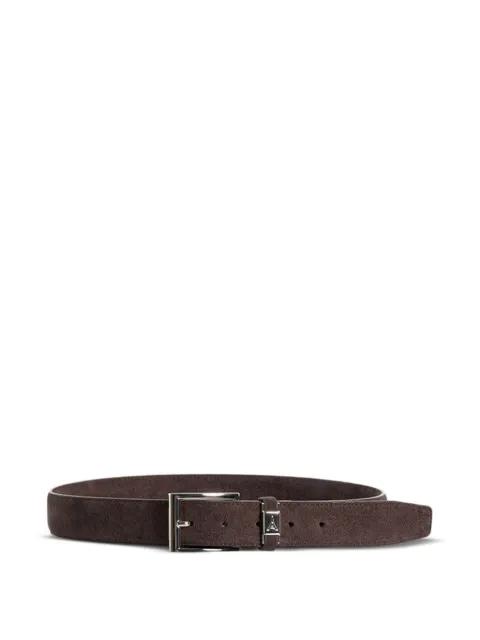 Lionel suede brown belt by MANIERE DE VOIR