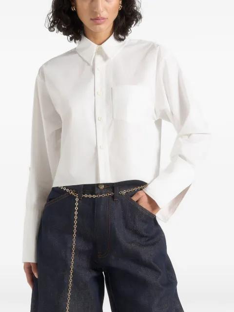 Maura long-sleeve shirt by MANIERE DE VOIR
