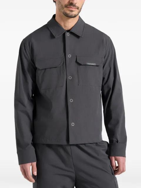 Milo magnetic-pocket shirt jacket by MANIERE DE VOIR