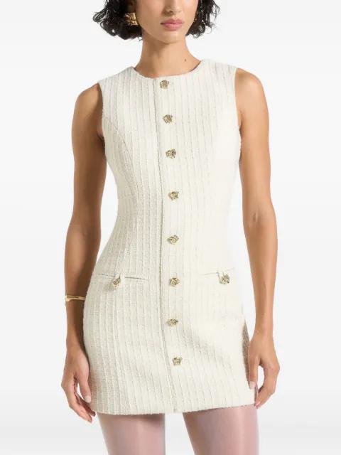 Nadine tweed mini dress by MANIERE DE VOIR