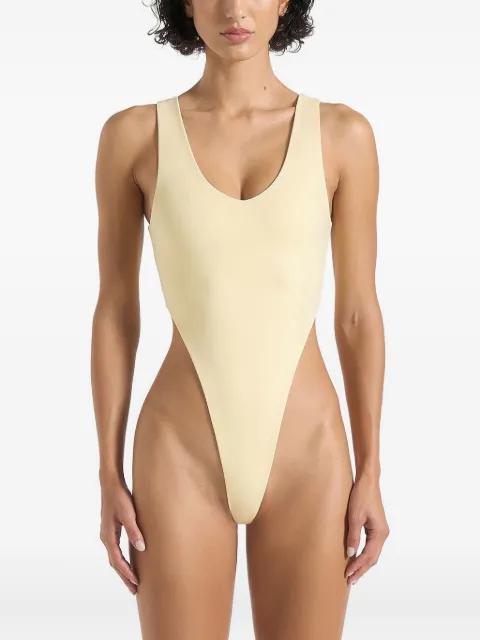 Noa V-Neck bodysuit by MANIERE DE VOIR