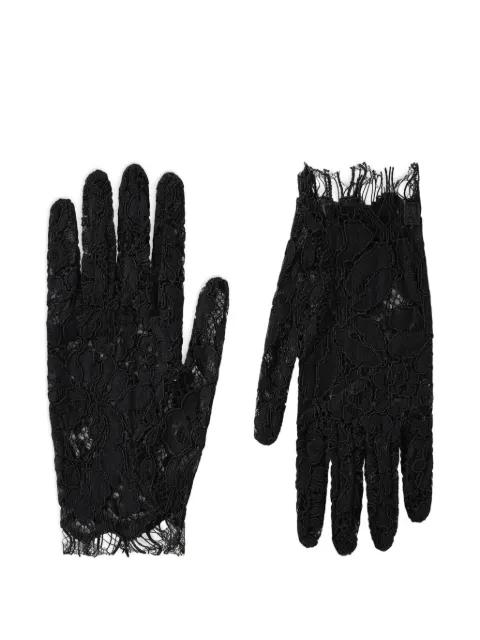 Rhea lace gloves by MANIERE DE VOIR