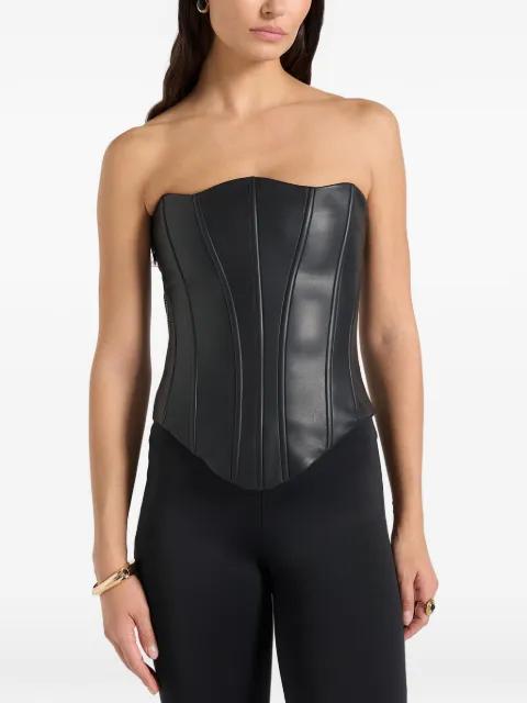 Scarlett lace-up corset by MANIERE DE VOIR