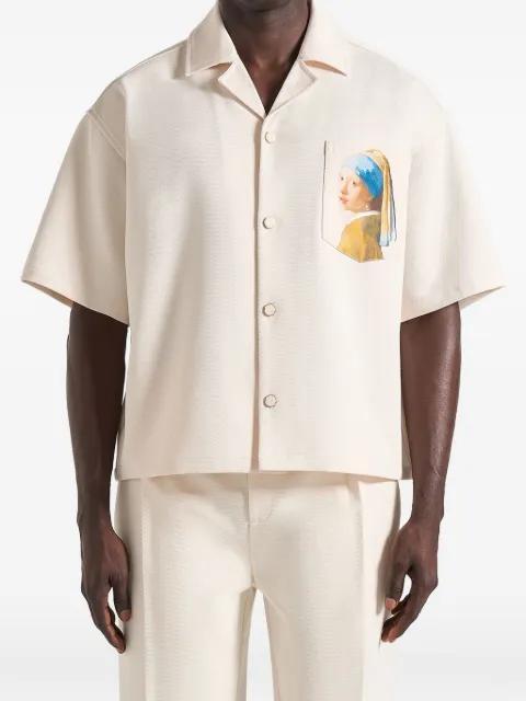 Stephane "A Girl With A Pearl Earring" boxy shirt by MANIERE DE VOIR