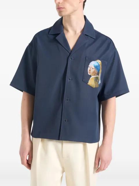 Stephane "A Girl With A Pearl Earring" boxy shirt by MANIERE DE VOIR