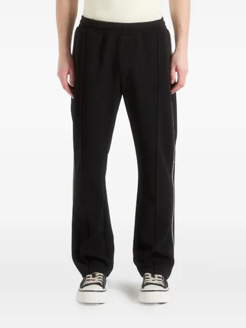 contrast whipstitch relaxed track pants by MANIERE DE VOIR