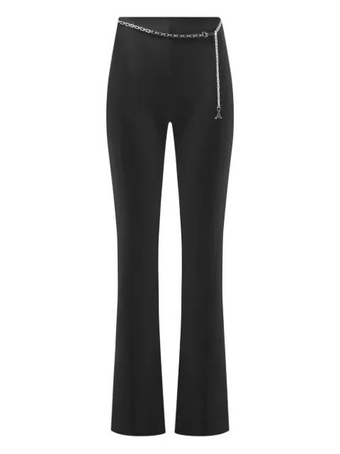 fit and flare leggings with chain by MANIERE DE VOIR