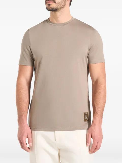 logo-patch short-sleeve T-shirt by MANIERE DE VOIR