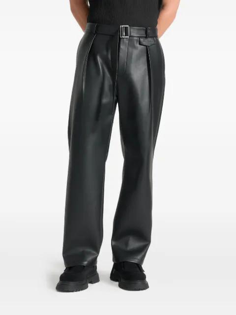 relaxed fit pleated trousers by MANIERE DE VOIR