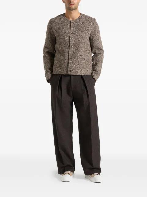 textured jacket by MANIERE DE VOIR