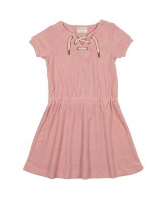 Girls' Beach Terry Short Sleeve Dress - Little Kid by MANIERE