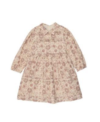 Girls' Pleated Garden 3/4 Sleeve Dress - Little Kid by MANIERE