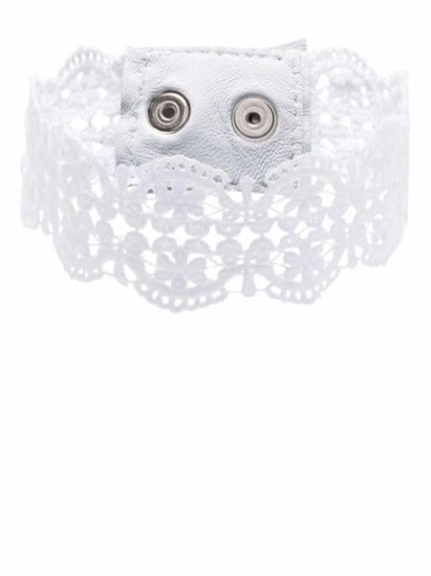 Katherine lace choker necklace by MANOKHI