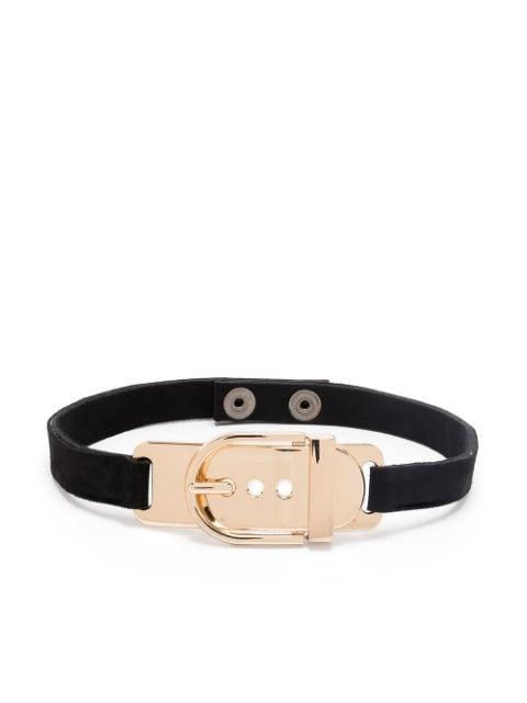 buckle chocker necklace by MANOKHI