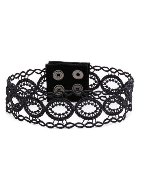 lace choker necklace by MANOKHI