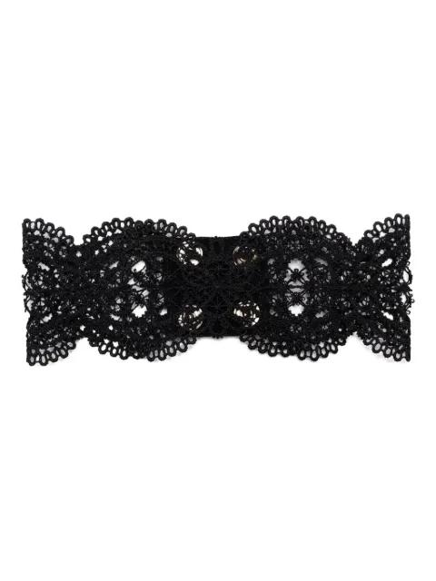 lace-insert choker necklace by MANOKHI