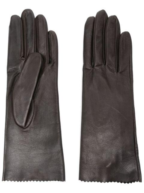 leather gloves by MANOKHI