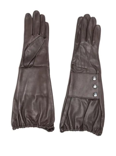 leather gloves by MANOKHI