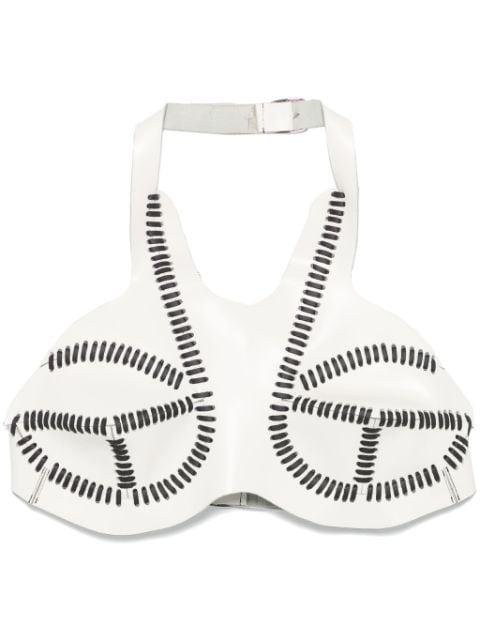 leather top by MANOKHI