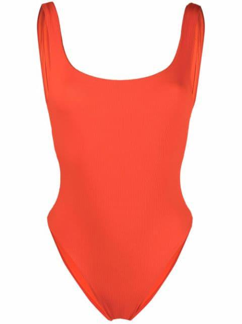 scoop-neck swimsuit by MANOKHI
