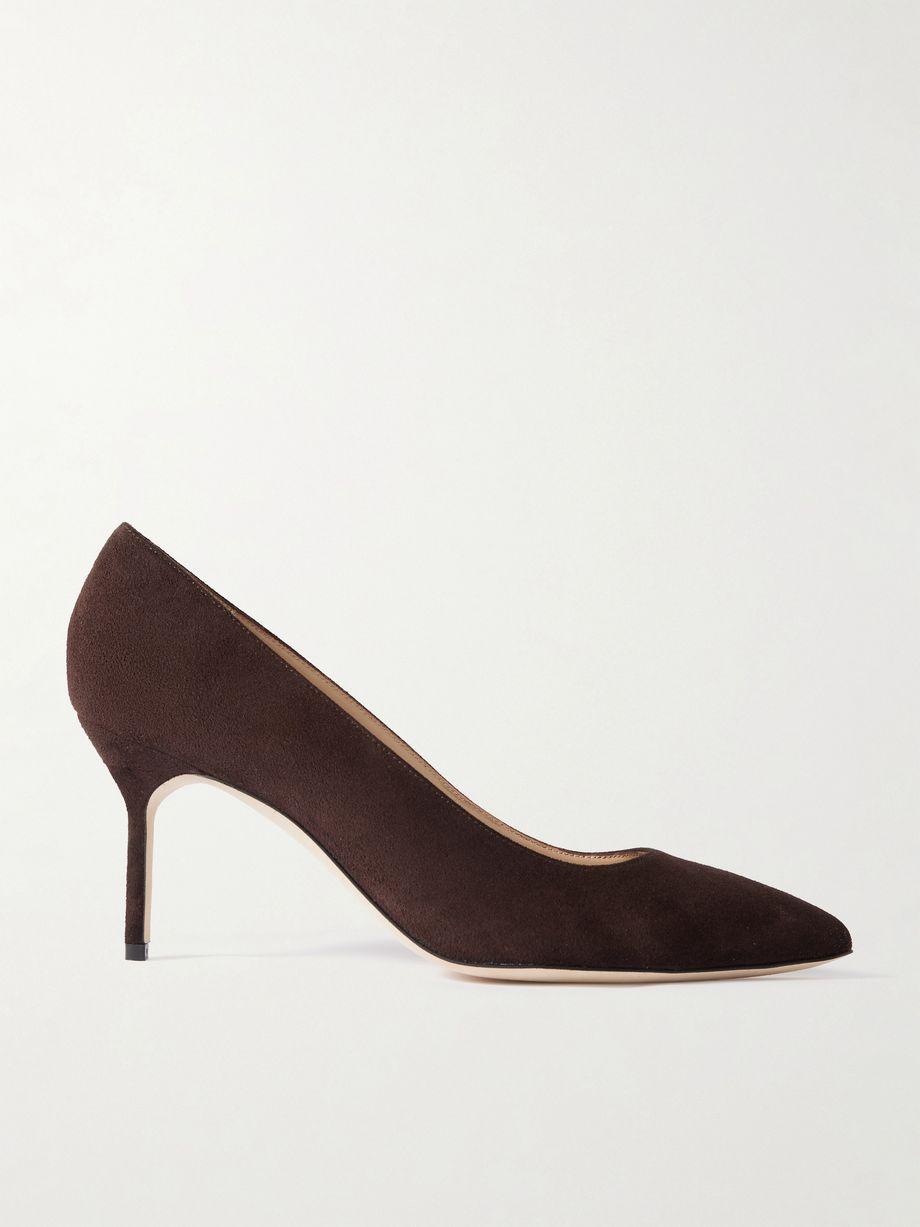BB 70 suede pumps by MANOLO BLAHNIK
