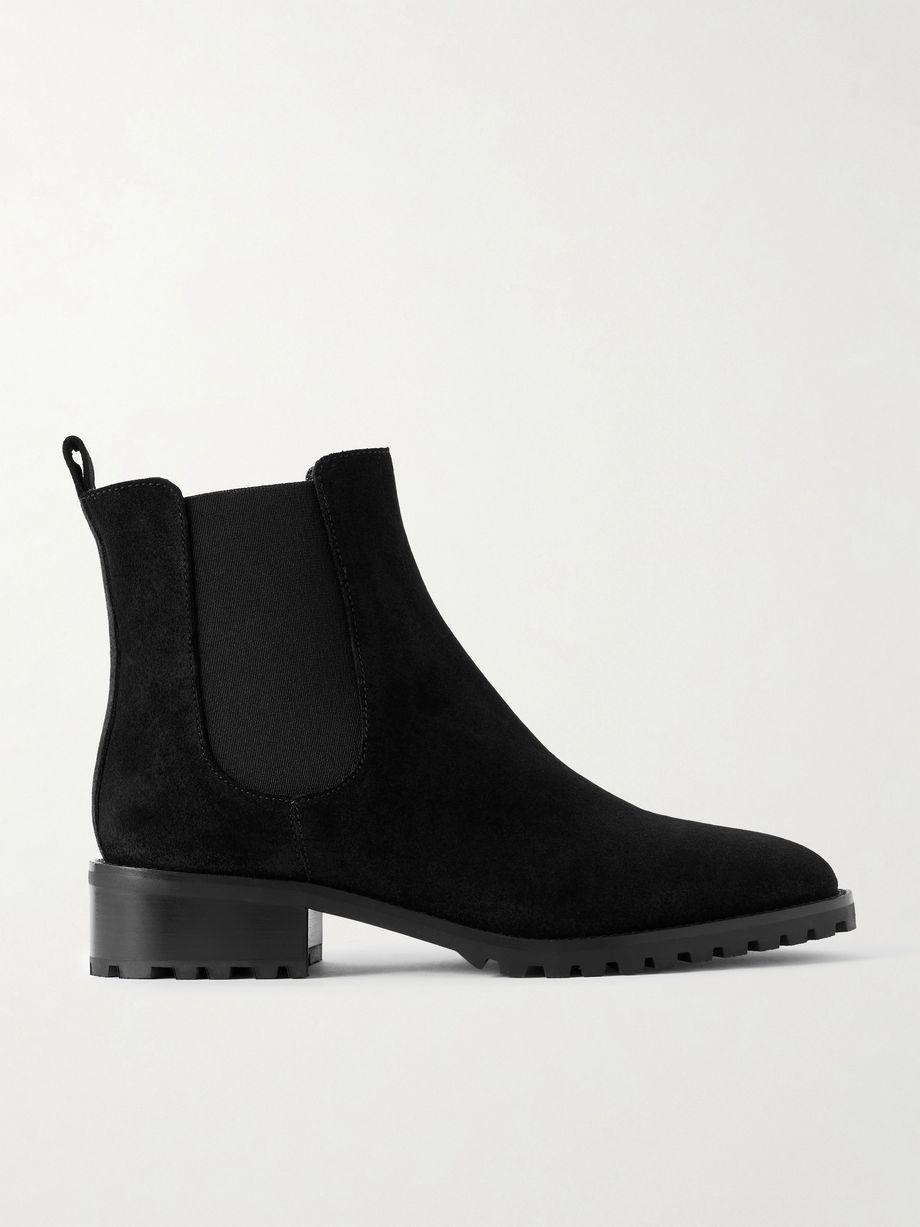 Chelata 30 suede Chelsea boots by MANOLO BLAHNIK