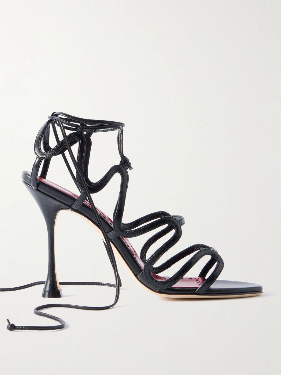 Fawda 105 leather sandals by MANOLO BLAHNIK