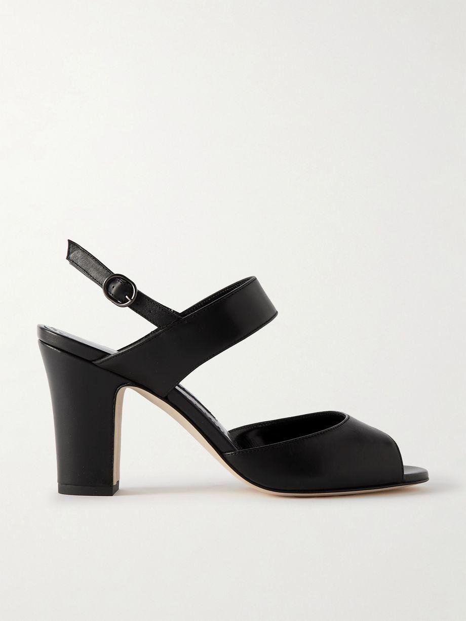 Khiko 90 leather slingback sandals by MANOLO BLAHNIK