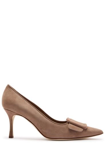 Maysale 70 suede mules by MANOLO BLAHNIK