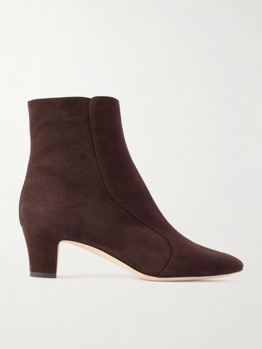 Myconia 50 suede ankle boots by MANOLO BLAHNIK