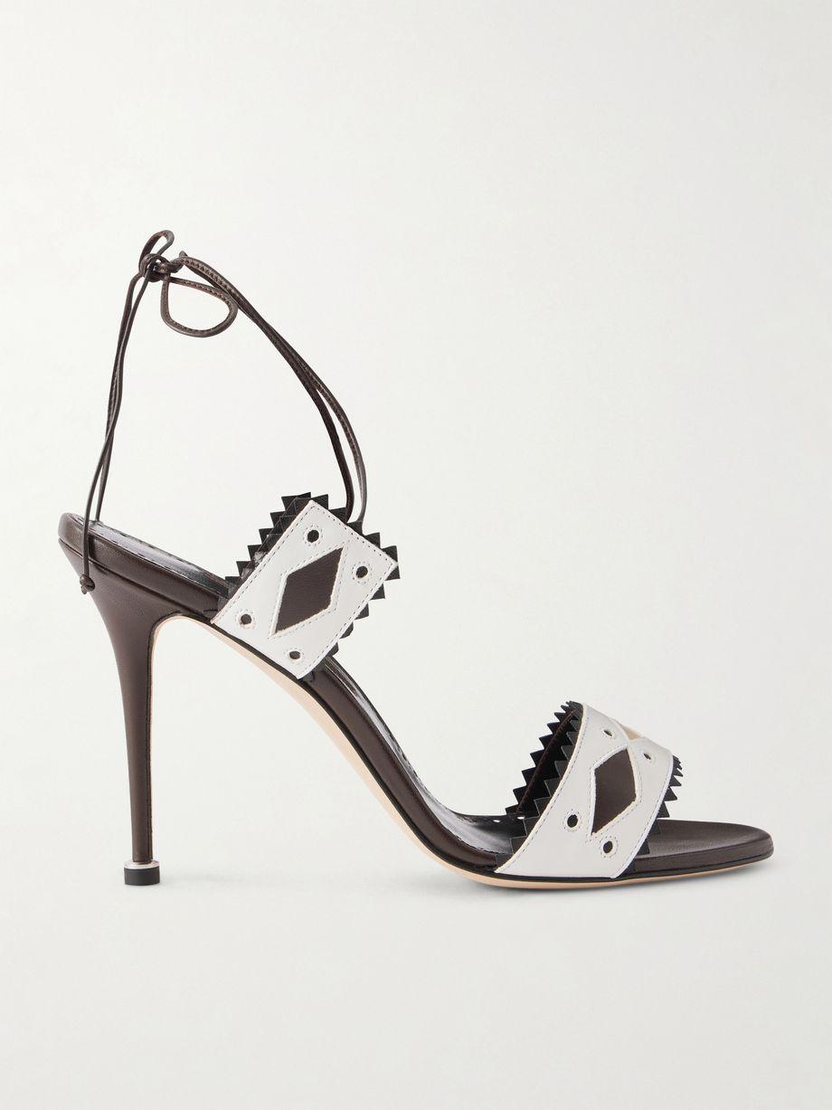 Renti 105 leather sandals by MANOLO BLAHNIK