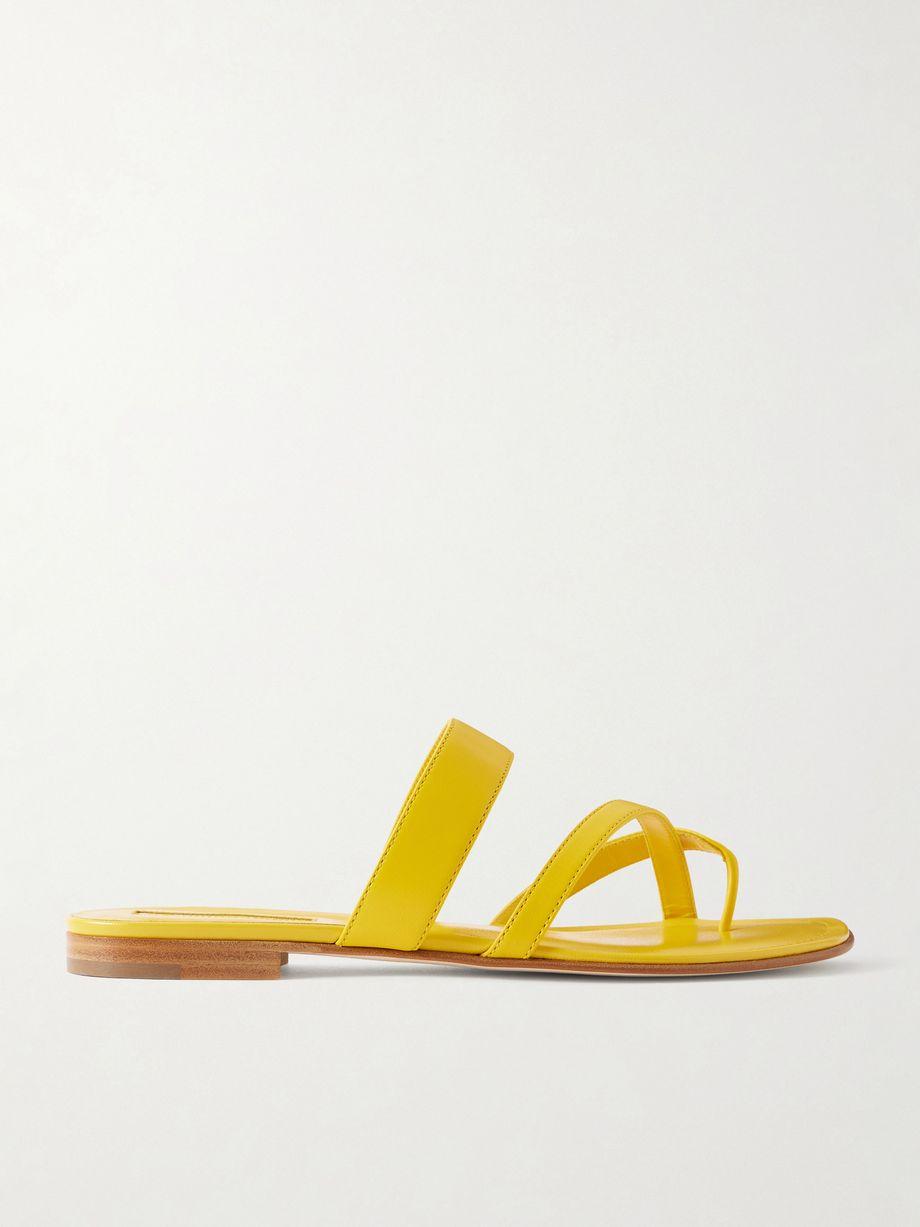 Susa leather sandals by MANOLO BLAHNIK