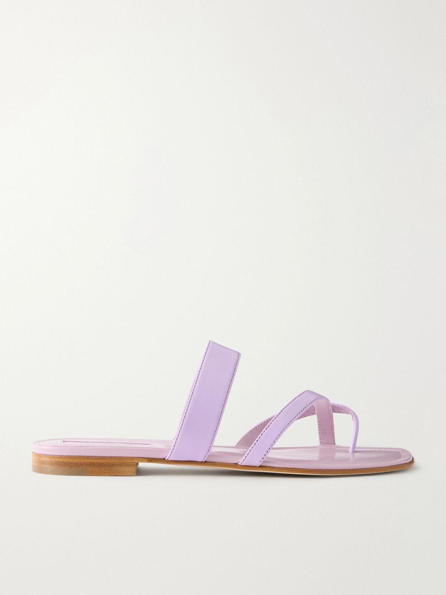 Susa leather sandals by MANOLO BLAHNIK