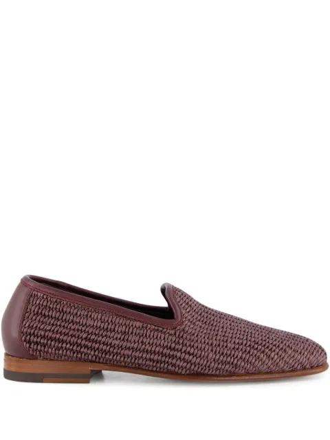 raffia loafers by MANOLO BLAHNIK