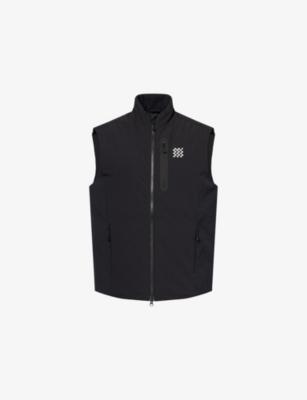 Insulated Padded Nylon-Shell Gilet by MANORS