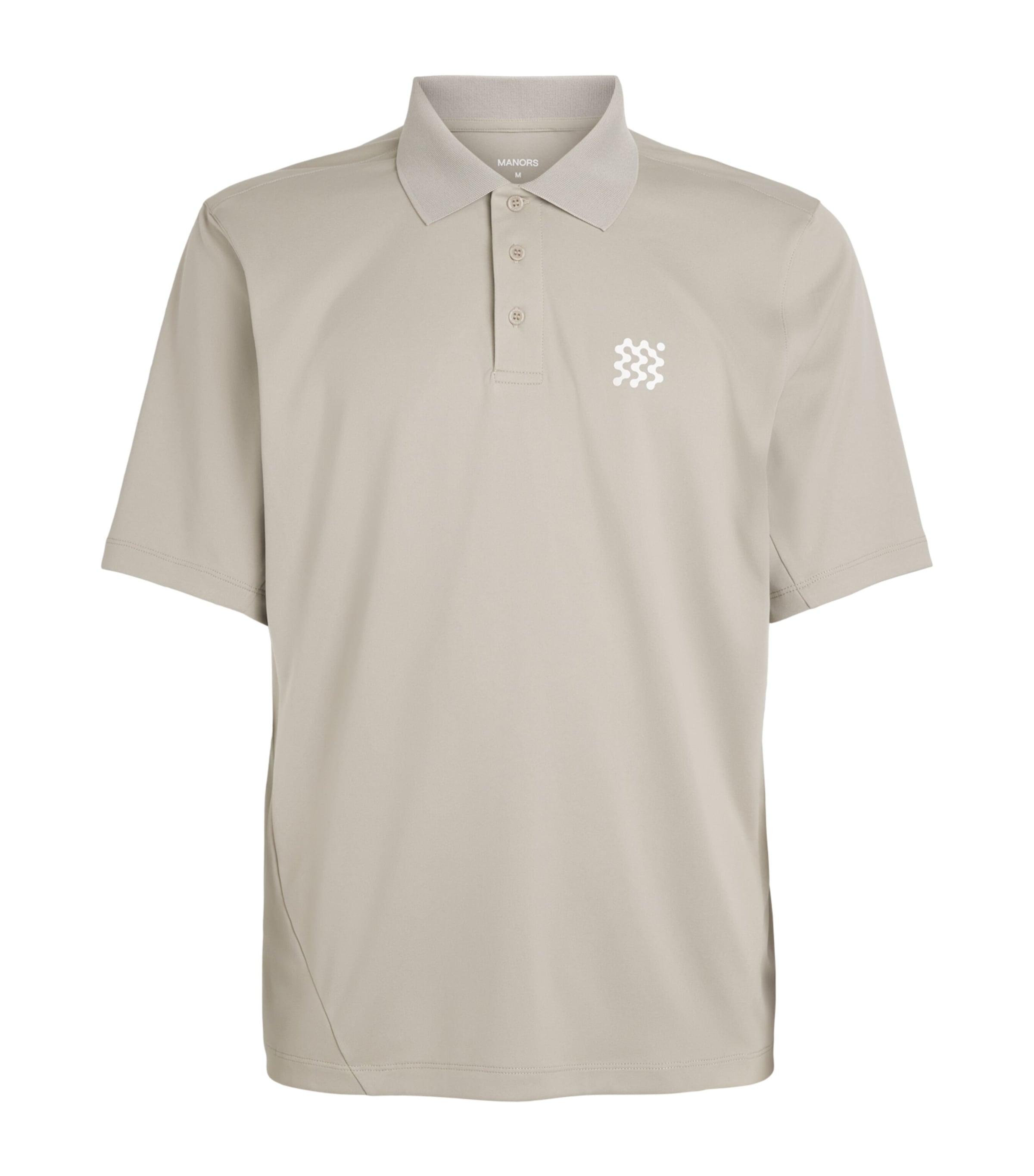 Manors Seawool Logo Polo Shirt by MANORS
