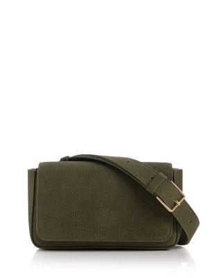 Box Sling Leather Crossbody Bag by MANSUR GAVRIEL