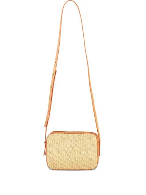 Camera woven leather bag by MANSUR GAVRIEL
