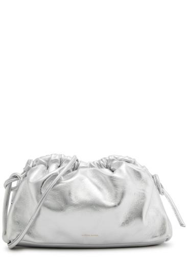 Cloud mini metallic leather clutch by MANSUR GAVRIEL Cloud mini metallic leather clutch by MANSUR GAVRIEL