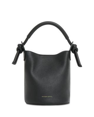 Fortuna Mini Leather Bucket Bag by MANSUR GAVRIEL