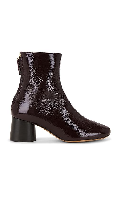 Mansur Gavriel Glove Boot in Wine by MANSUR GAVRIEL
