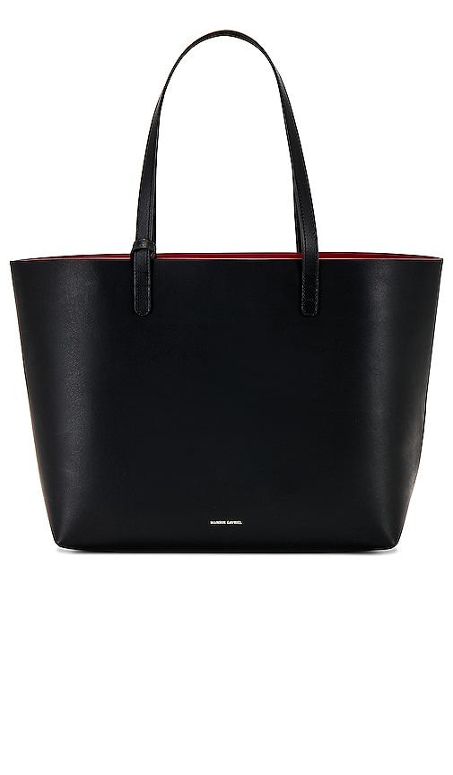 Mansur Gavriel Icon Large Tote in Black by MANSUR GAVRIEL