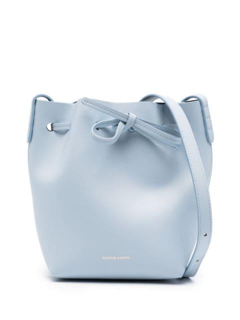 Mini Bucket leather bag by MANSUR GAVRIEL