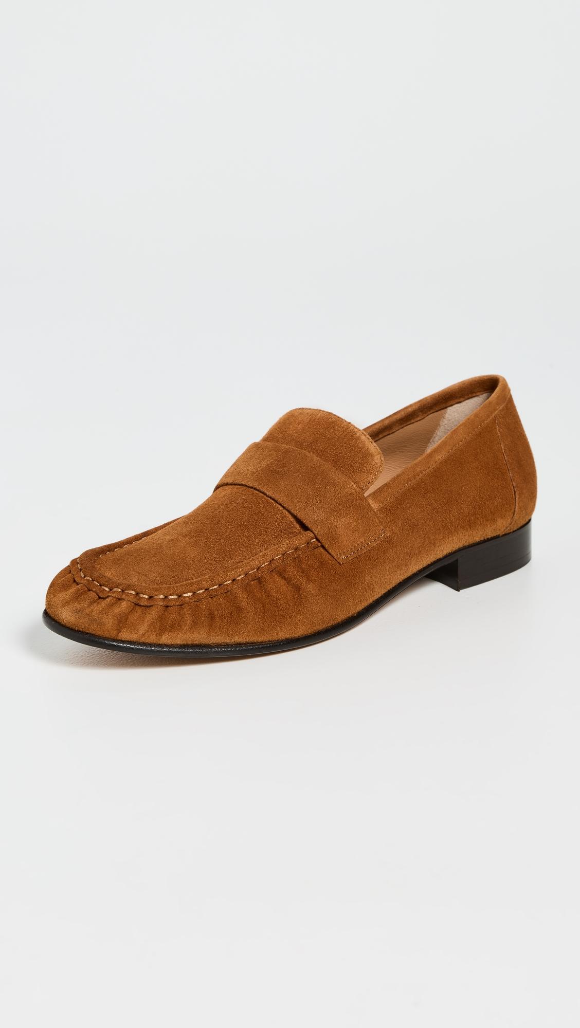 Ruched Loafers by MANSUR GAVRIEL