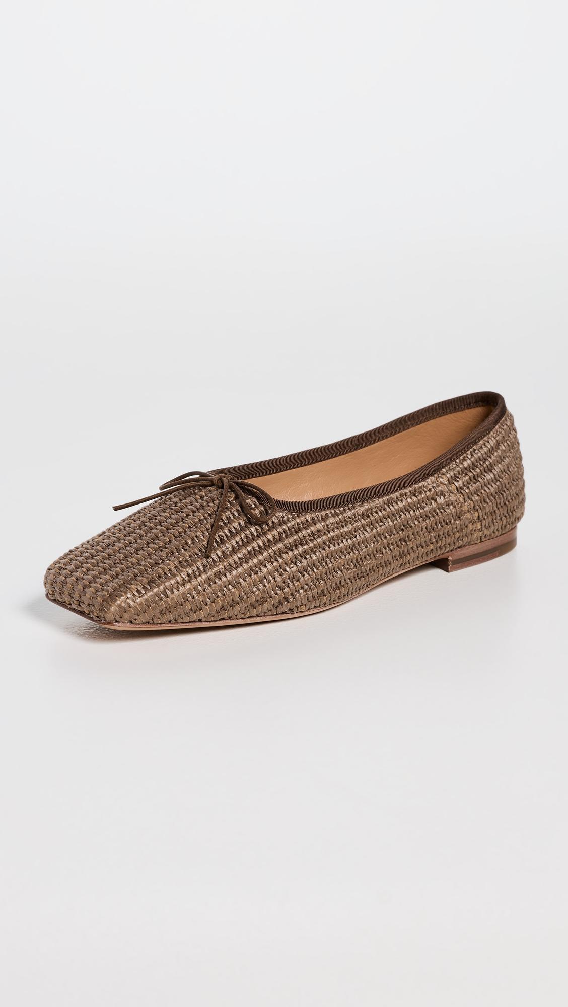 Square Toe Ballerina Flats by MANSUR GAVRIEL