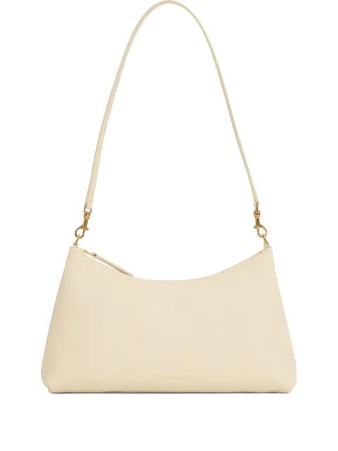 leather zip-top shoulder bag by MANSUR GAVRIEL