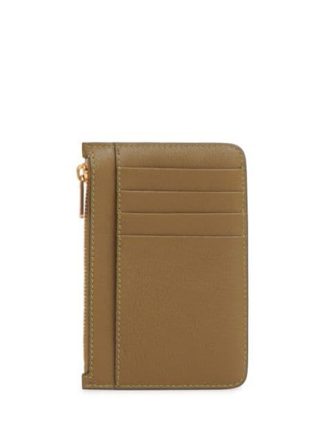 logo-stamp zipped wallet by MANSUR GAVRIEL