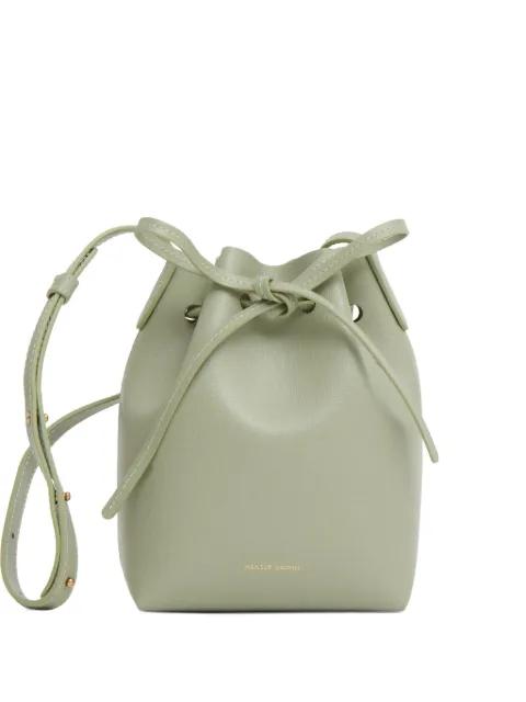 mini leather bucket bag by MANSUR GAVRIEL