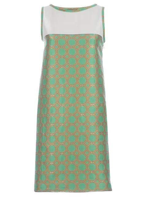 Patterned shift dress by MANTU